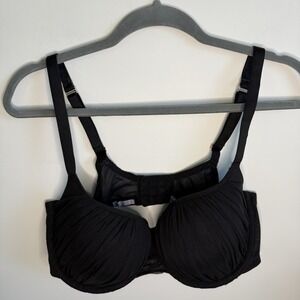 Savage X Bra Women's 38DDD Underwire‎ Black Padded Adjustable Straps Fast Ship